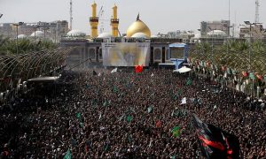 کربلا میں بھگدڑمچنے سے16 افراد جاں بحق75 زخمی