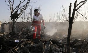 یوکرائن کا مسافر طیارہ میزائل لگنے سےتباہ ہوا، ایران کا اعتراف