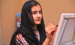 مصوری کے ذریعے موسمیاتی تبدیلی کے خطرات سے آگاہ کرنے والی 13 سالہ پاکستانی طالبہ