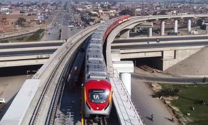 لاہور: اورنج لائن ٹرین کا یکطرفہ کرایہ 40 روپے مقرر