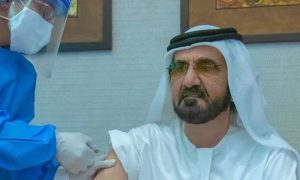 دبئی: شیخ محمد بن راشد آل مکتوم کو کورونا ویکسین لگا دی گئی