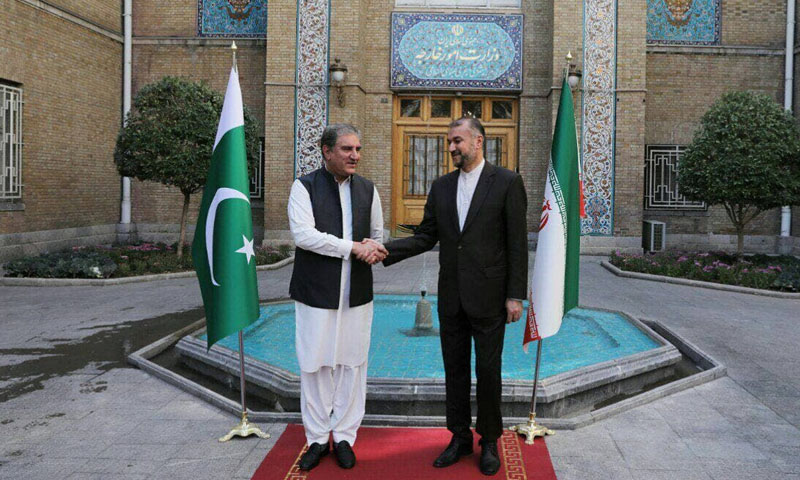 افغانستان میں امن کے لیے پاکستان اور ایران ایک پیج پر ہیں، وزیر خارجہ