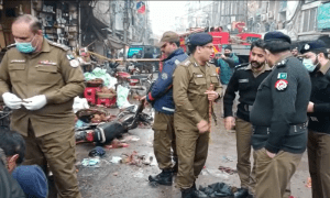لاہور کے نیو انارکلی بازار میں ہونے والے دھماکے کا مقدمہ درج