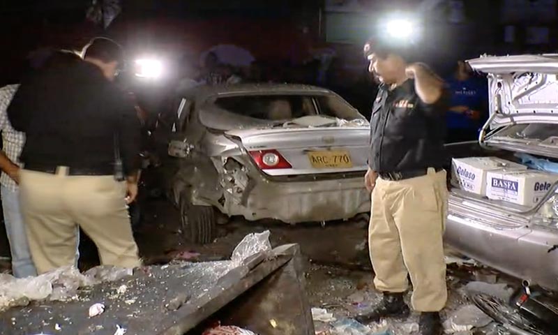 کراچی: صدر دھماکے کا مقدمہ تھانہ سی ٹی ڈی میں درج
