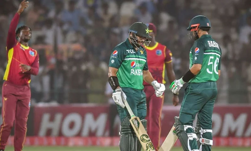 پاکستان نے دوسرا ون ڈے بھی جیت لیا: سیریز میں ویسٹ انڈیز کیخلاف 0-2 کی فیصلہ کن برتری