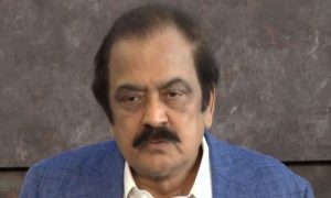 عمران خان نے ڈرون حملے سے متعلق پاکستان پر الزامات عائد کیے، دشمن ملک نے بھی ایسا نہیں کیا، رانا ثنا اللہ