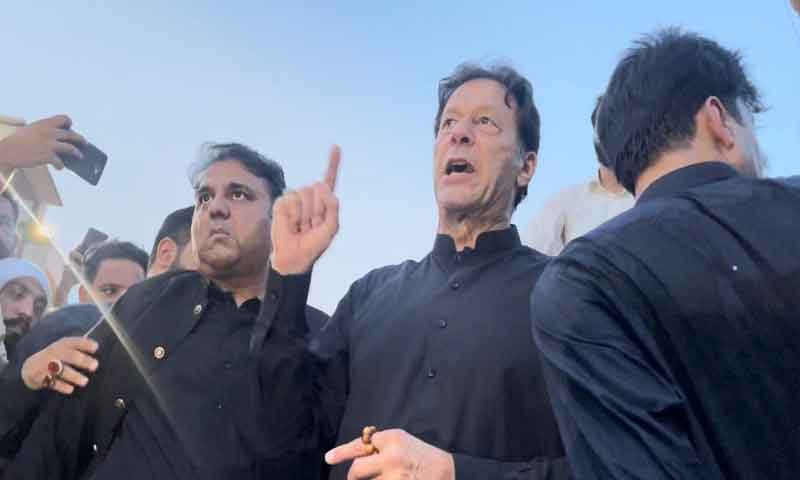 آج زیرو پوائنٹ سے ایف نائن پارک تک احتجاجی ریلی کی قیادت کروں گا، عمران خان